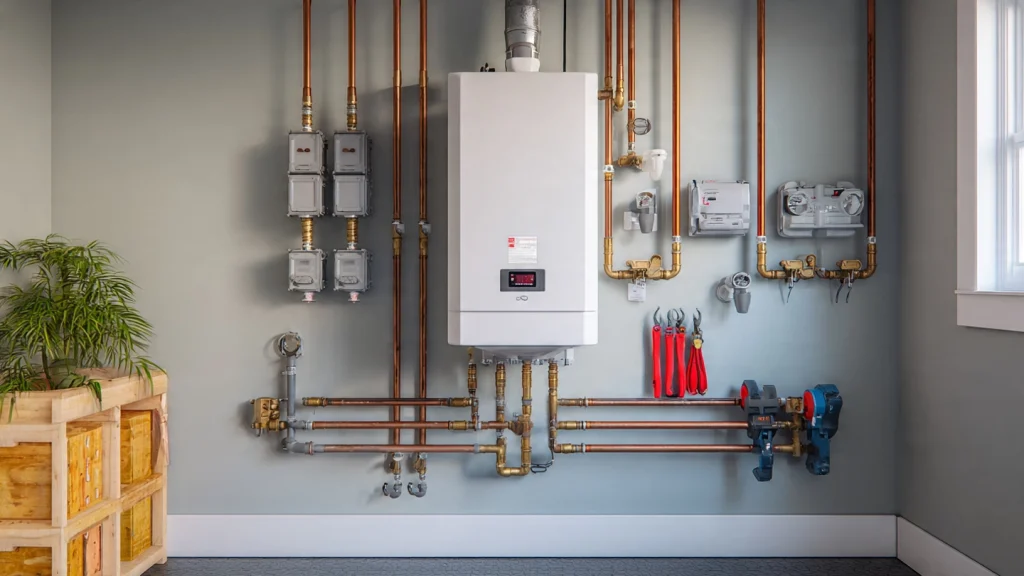 modern_tankless_water_heater_installed_in_a